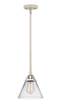 Nouveau 2 Mini Pendant Antique Copper Brass