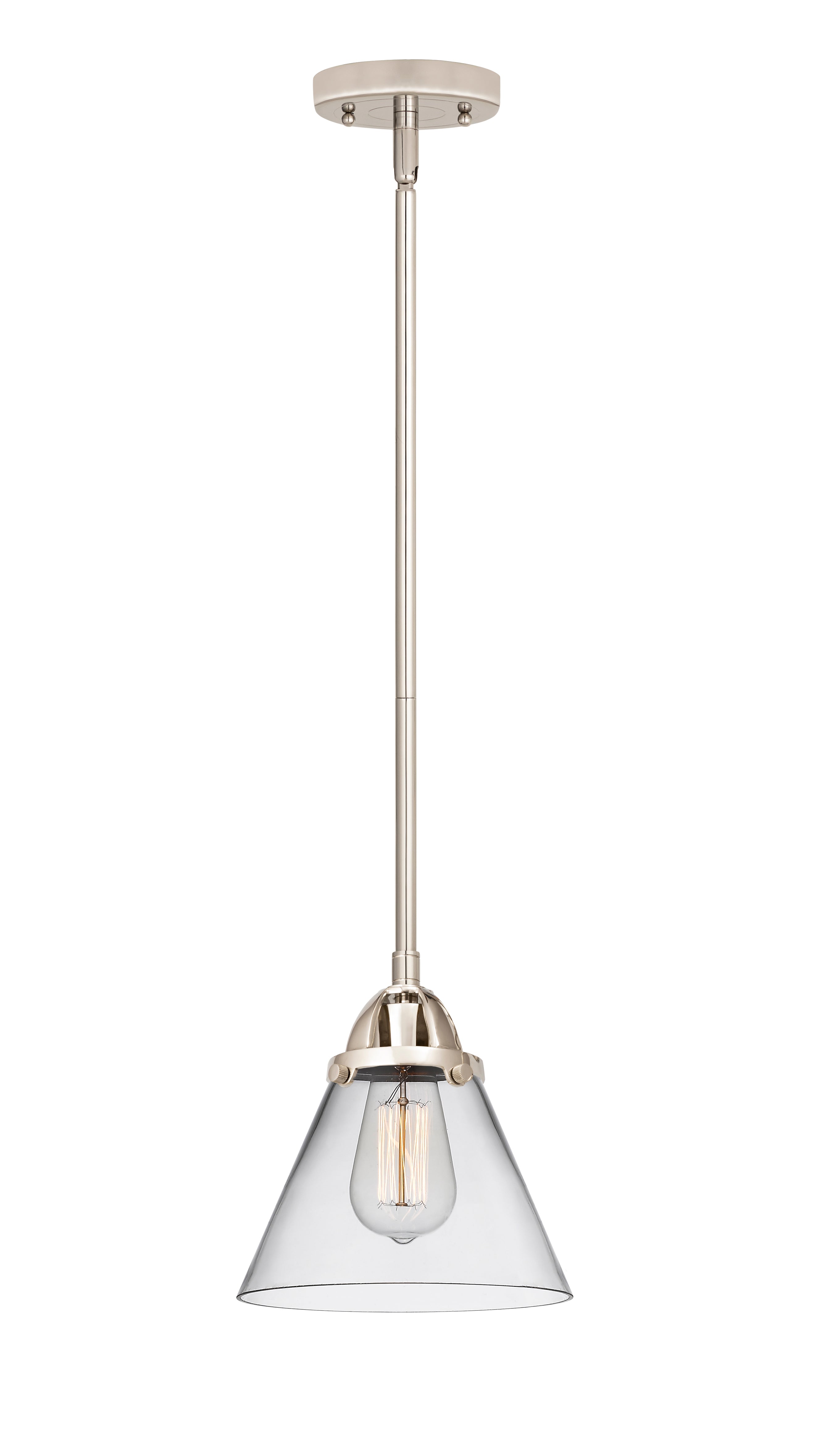 Nouveau 2 Mini Pendant Antique Copper Brass