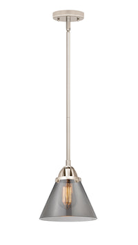 Nouveau 2 Mini Pendant Antique Copper Brass