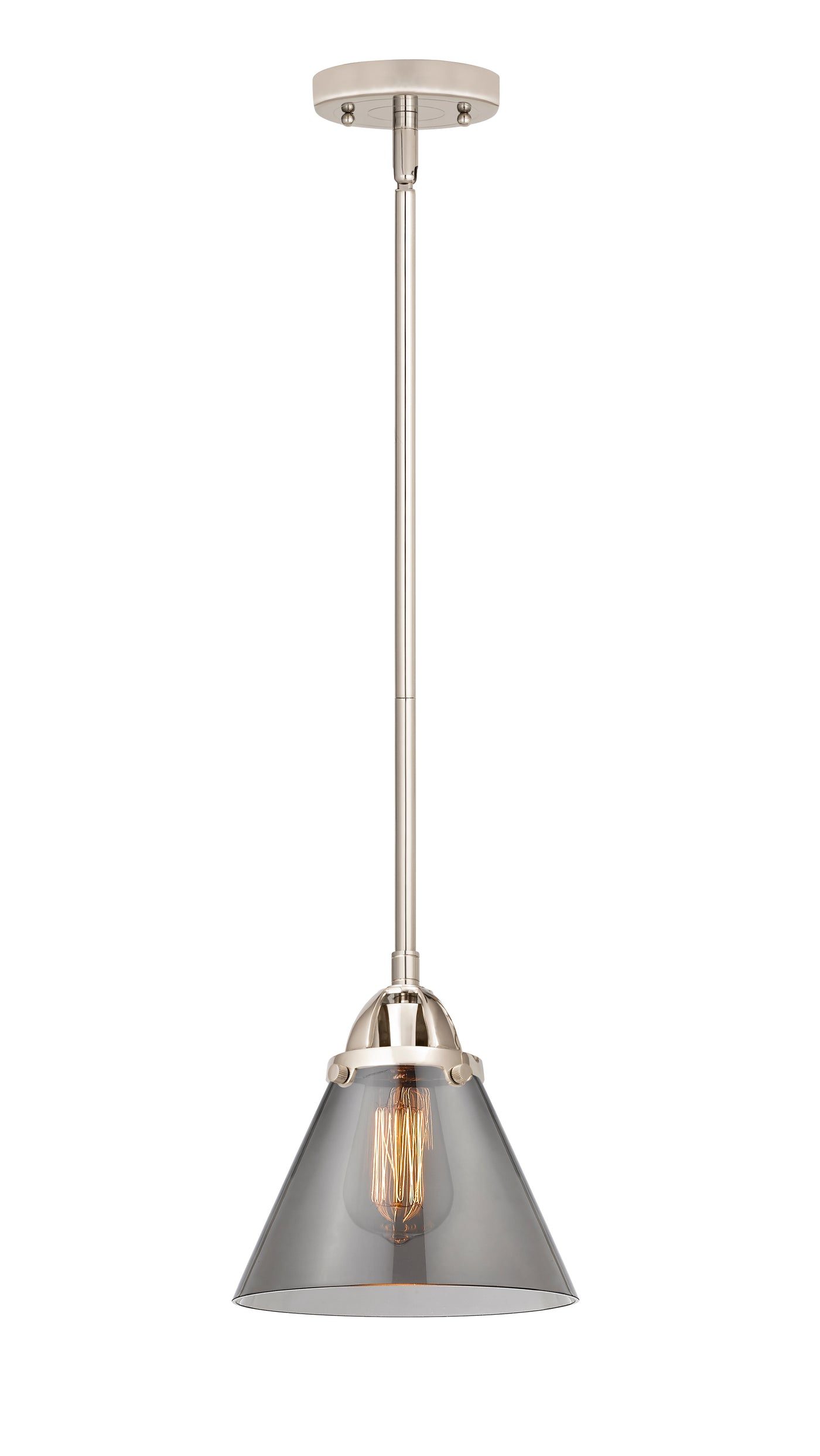 Nouveau 2 Mini Pendant Antique Copper Brass