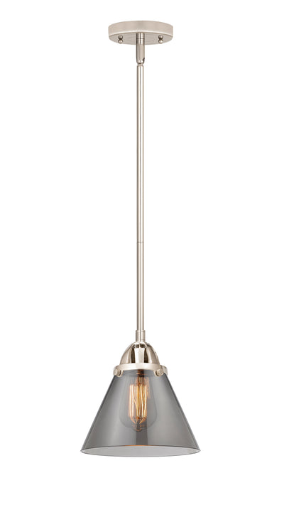 Nouveau 2 Mini Pendant Antique Copper Brass