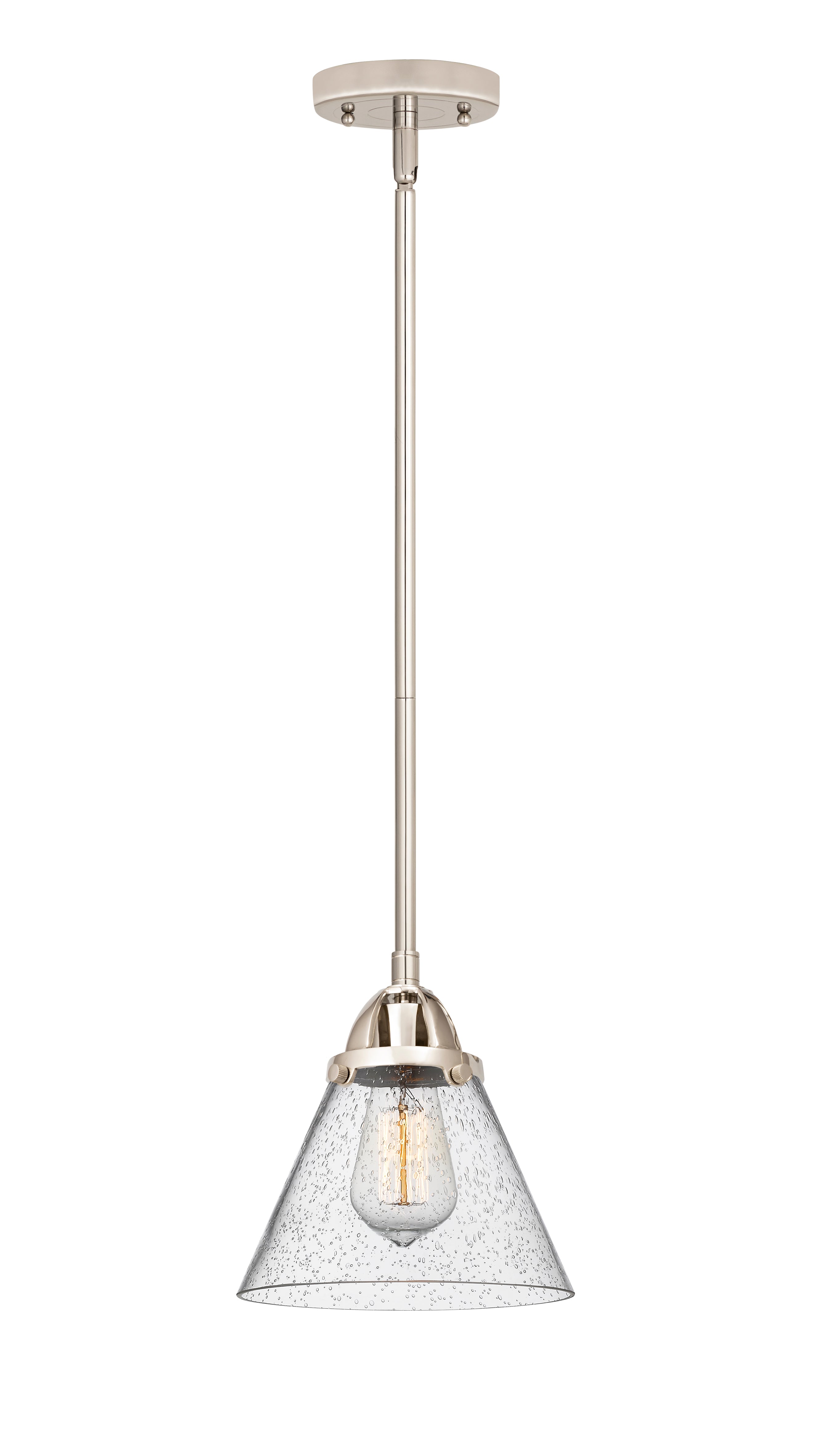 Nouveau 2 Mini Pendant Antique Copper Brass