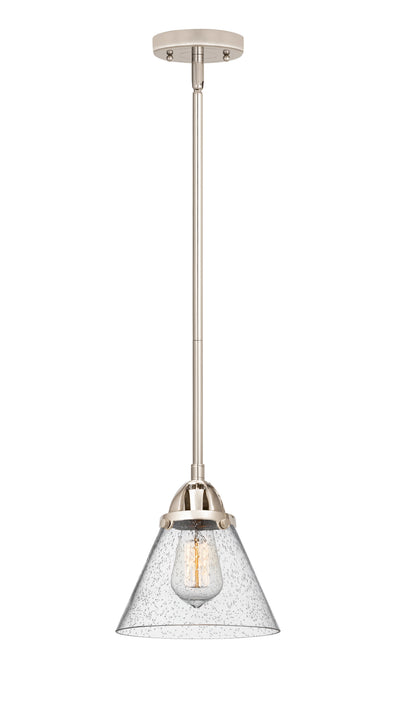 Nouveau 2 Mini Pendant Antique Copper Brass