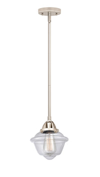 Nouveau 2 Mini Pendant Antique Copper Brass