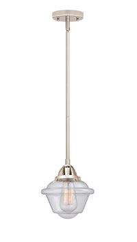 Nouveau 2 Mini Pendant Antique Copper Brass