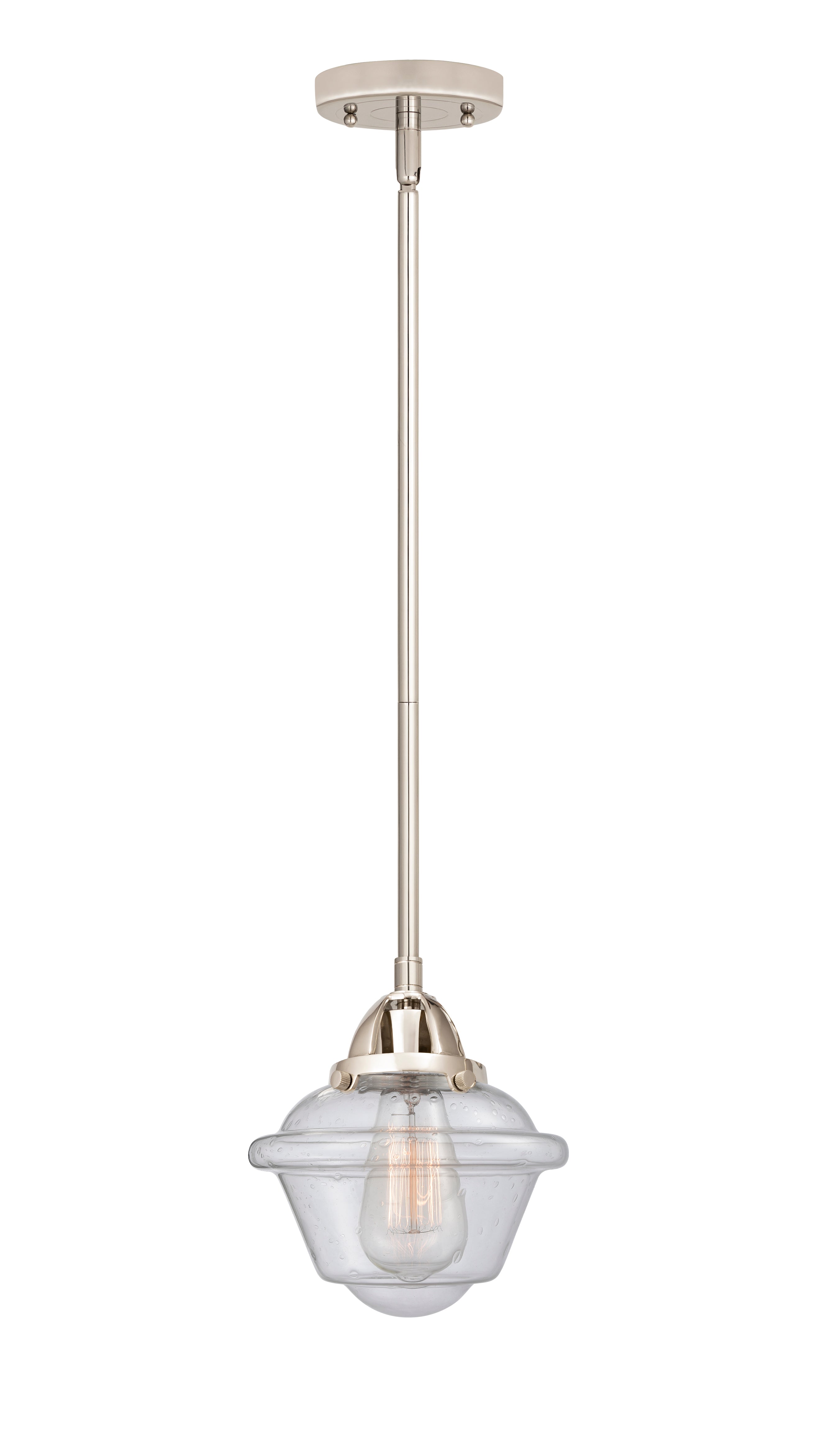 Nouveau 2 Mini Pendant Antique Copper Brass