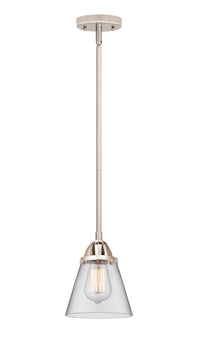 Nouveau 2 Mini Pendant Antique Copper Brass