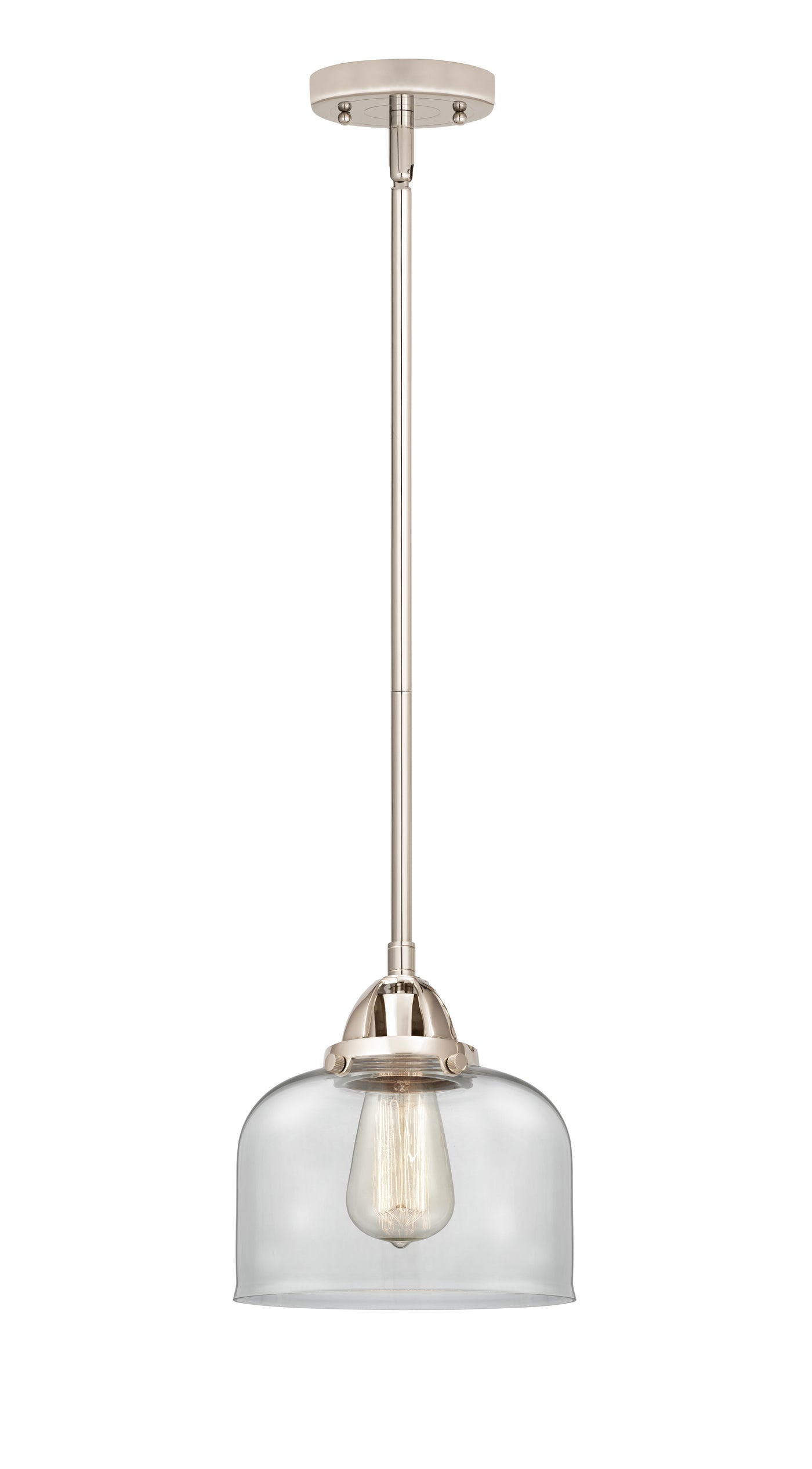 Nouveau 2 Mini Pendant Antique Copper Brass