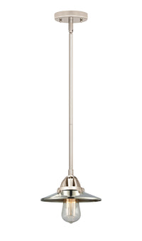 Nouveau 2 Mini Pendant 8 Inch Antique Copper