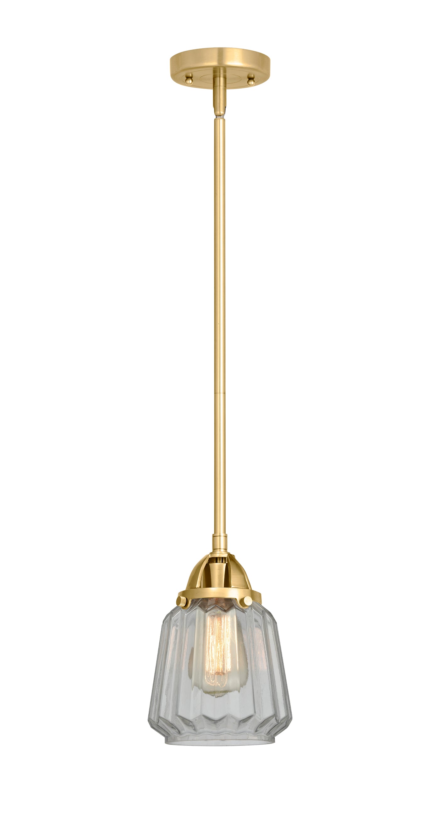 Nouveau 2 Mini Pendant Antique Copper Finish