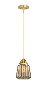 Nouveau 2 Mini Pendant Antique Copper Finish