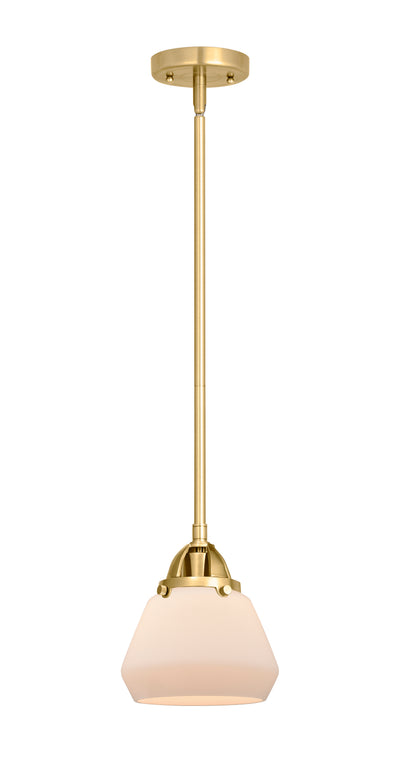 Nouveau 2 Mini Pendant Antique Copper Brass