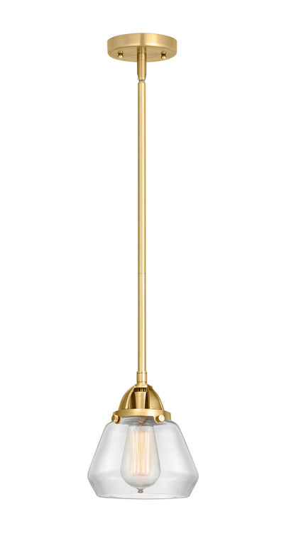 Nouveau 2 Mini Pendant Antique Copper Brass