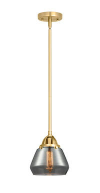 Nouveau 2 Mini Pendant Antique Copper Brass