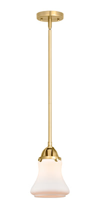 Nouveau 2 Mini Pendant Antique Copper Brass