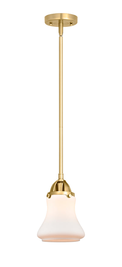 Nouveau 2 Mini Pendant Antique Copper Brass