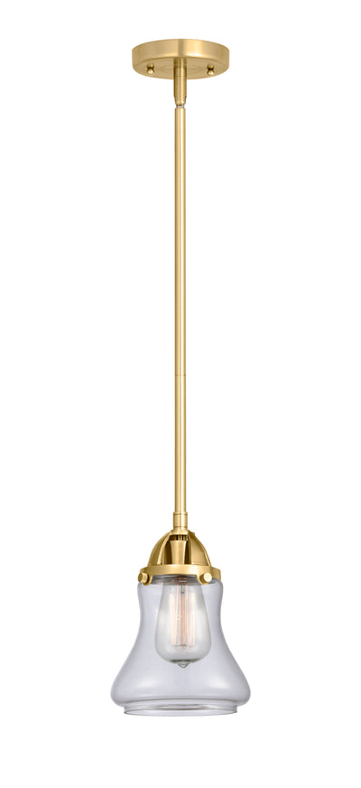 Nouveau 2 Mini Pendant Antique Copper Brass