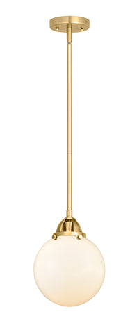 Nouveau 2 Mini Pendant Antique Copper Brass