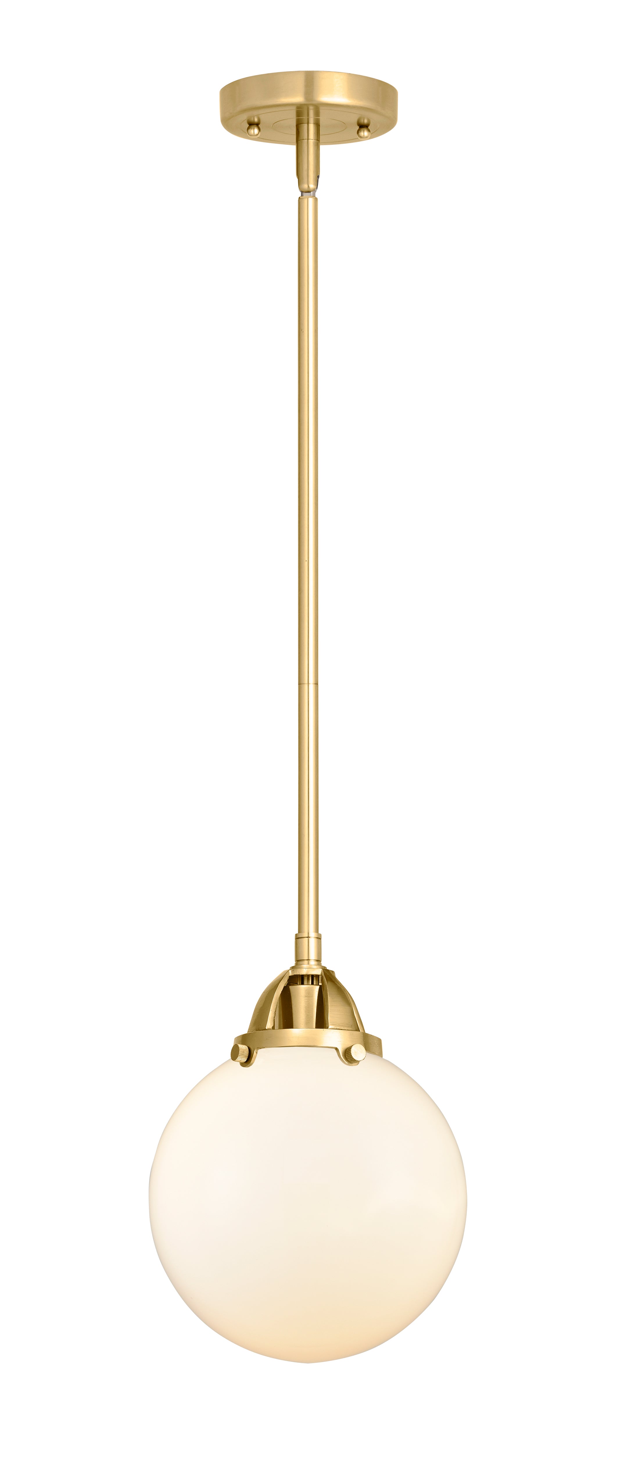 Nouveau 2 Mini Pendant Antique Copper Brass