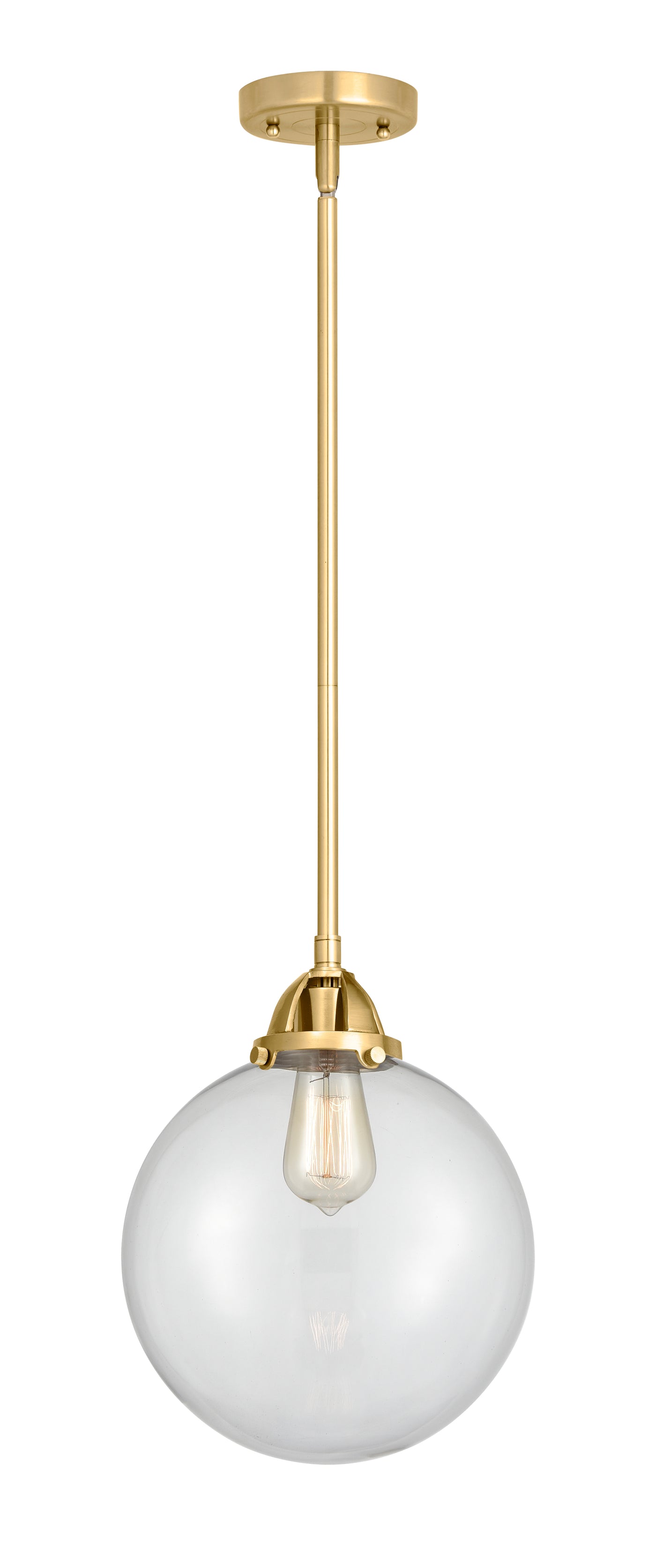 Nouveau 2 Mini Pendant Antique Copper