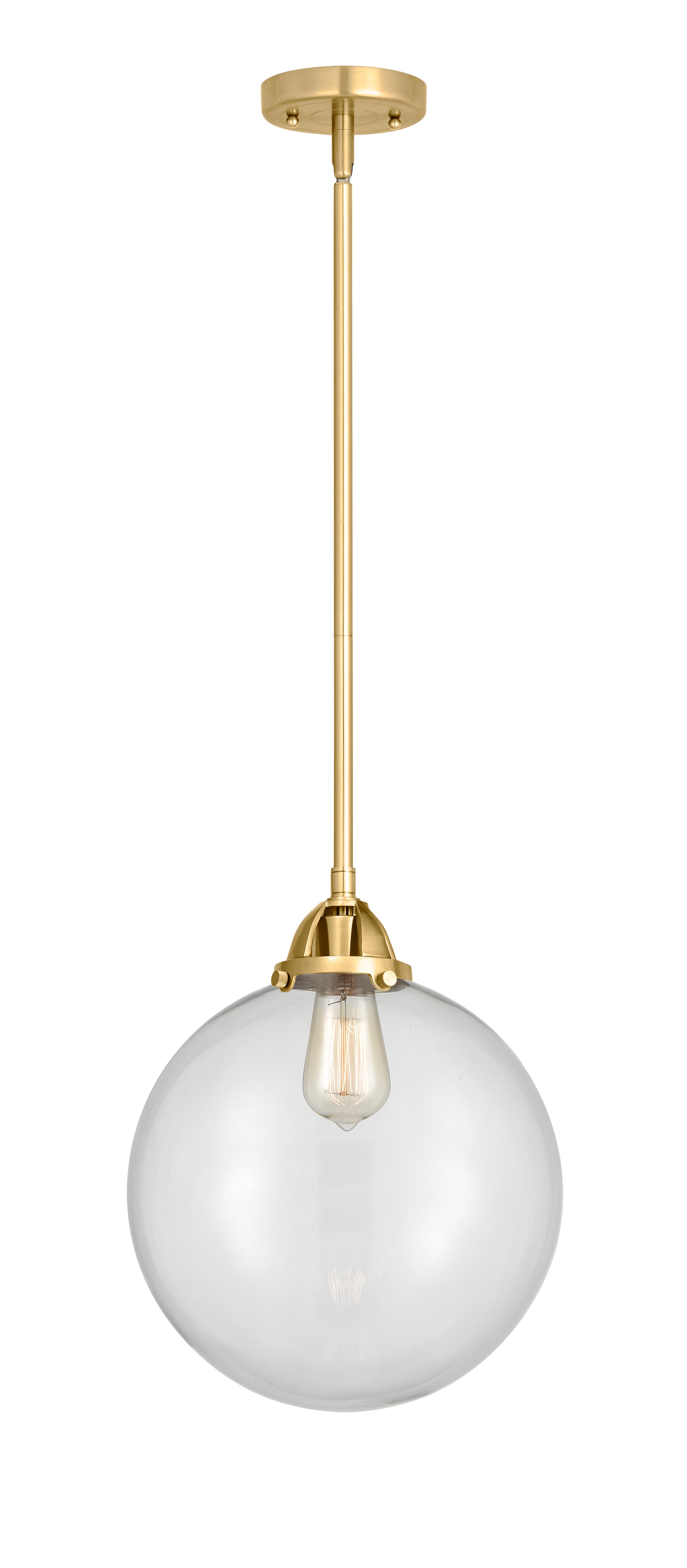 Nouveau 2 Mini Pendant Antique Copper Finish