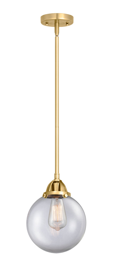 Nouveau 2 Mini Pendant Antique Copper Brass