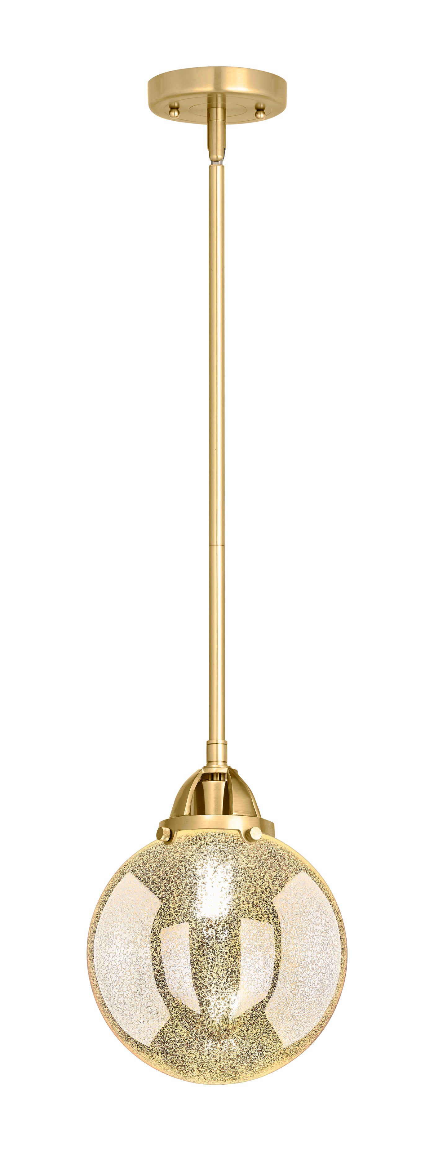 Nouveau 2 Mini Pendant Antique Copper Brass