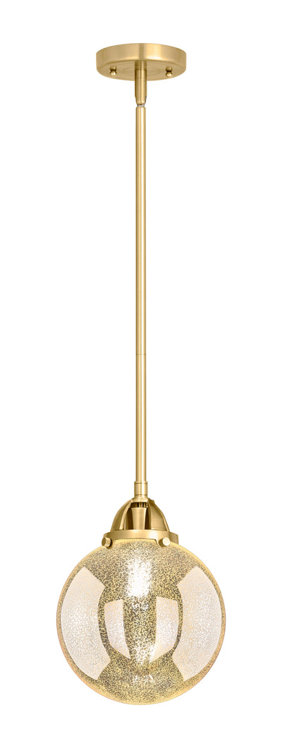 Nouveau 2 Mini Pendant Antique Copper Brass