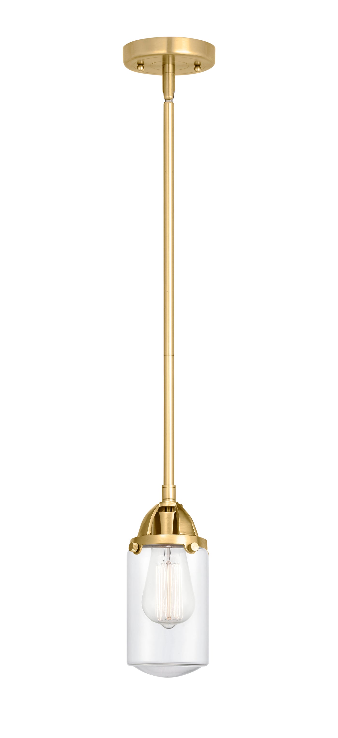 Nouveau 2 Mini Pendant Antique Copper