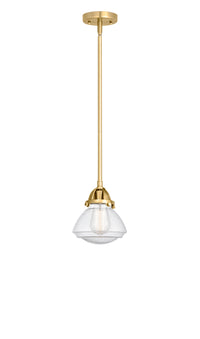 Nouveau 2 Mini Pendant Antique Copper Finish