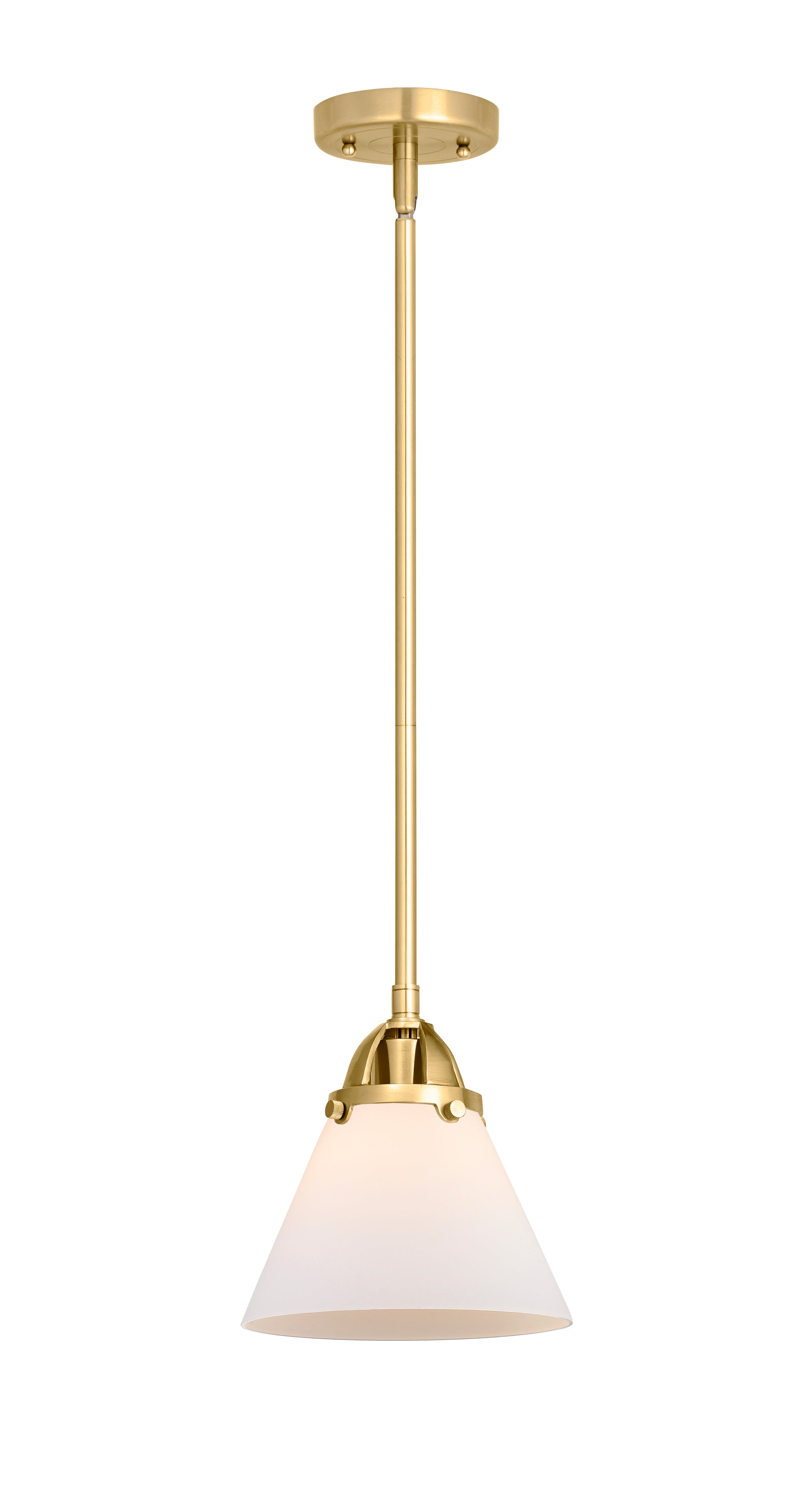 Nouveau 2 Mini Pendant Antique Copper Brass