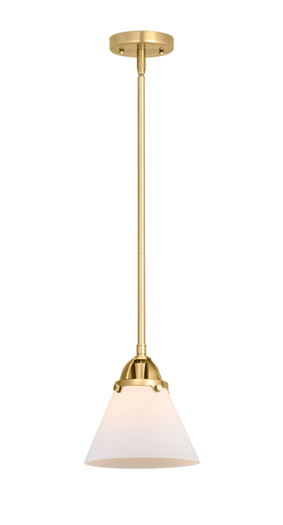 Nouveau 2 Mini Pendant Antique Copper Brass