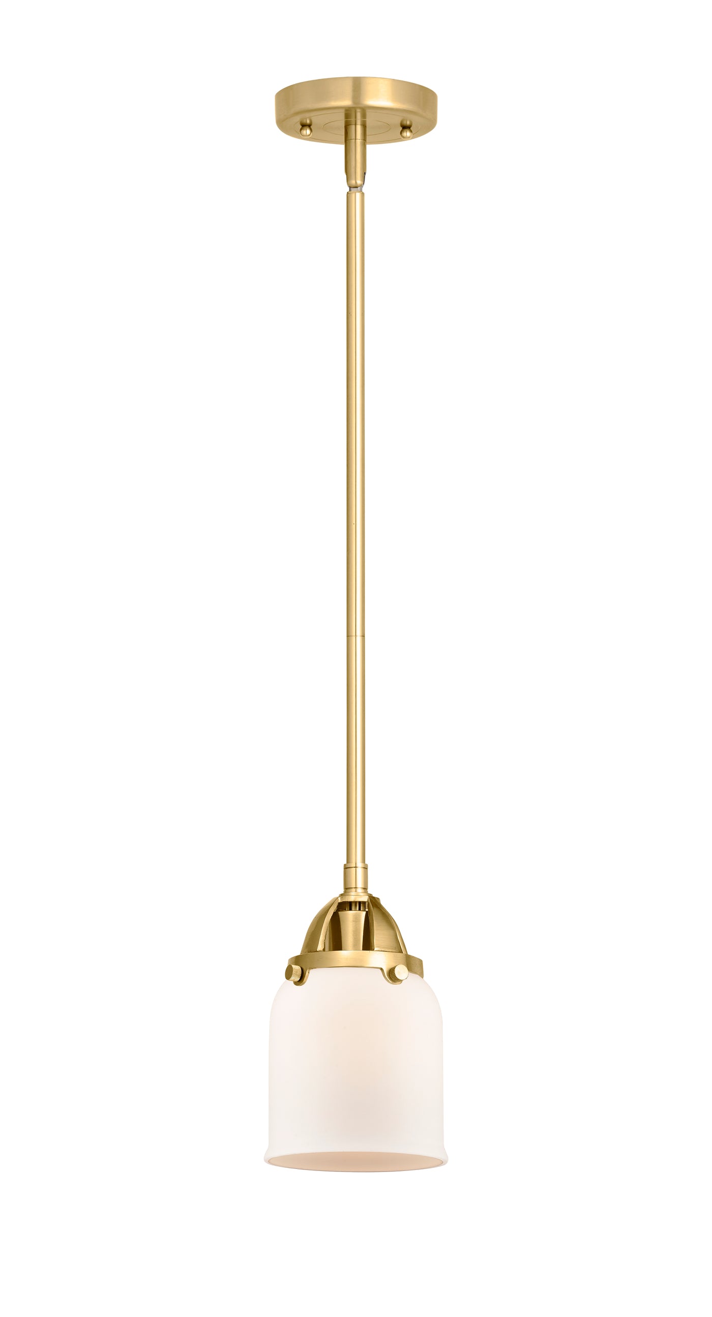 Nouveau 2 Mini Pendant Antique Copper Brass