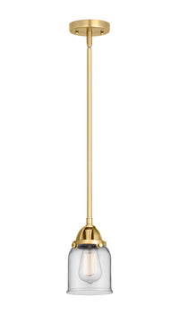 Nouveau 2 Mini Pendant Antique Copper Brass