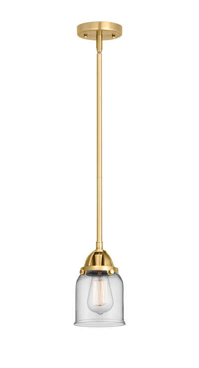 Nouveau 2 Mini Pendant Antique Copper Brass