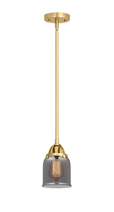 Nouveau 2 Mini Pendant Antique Copper Brass