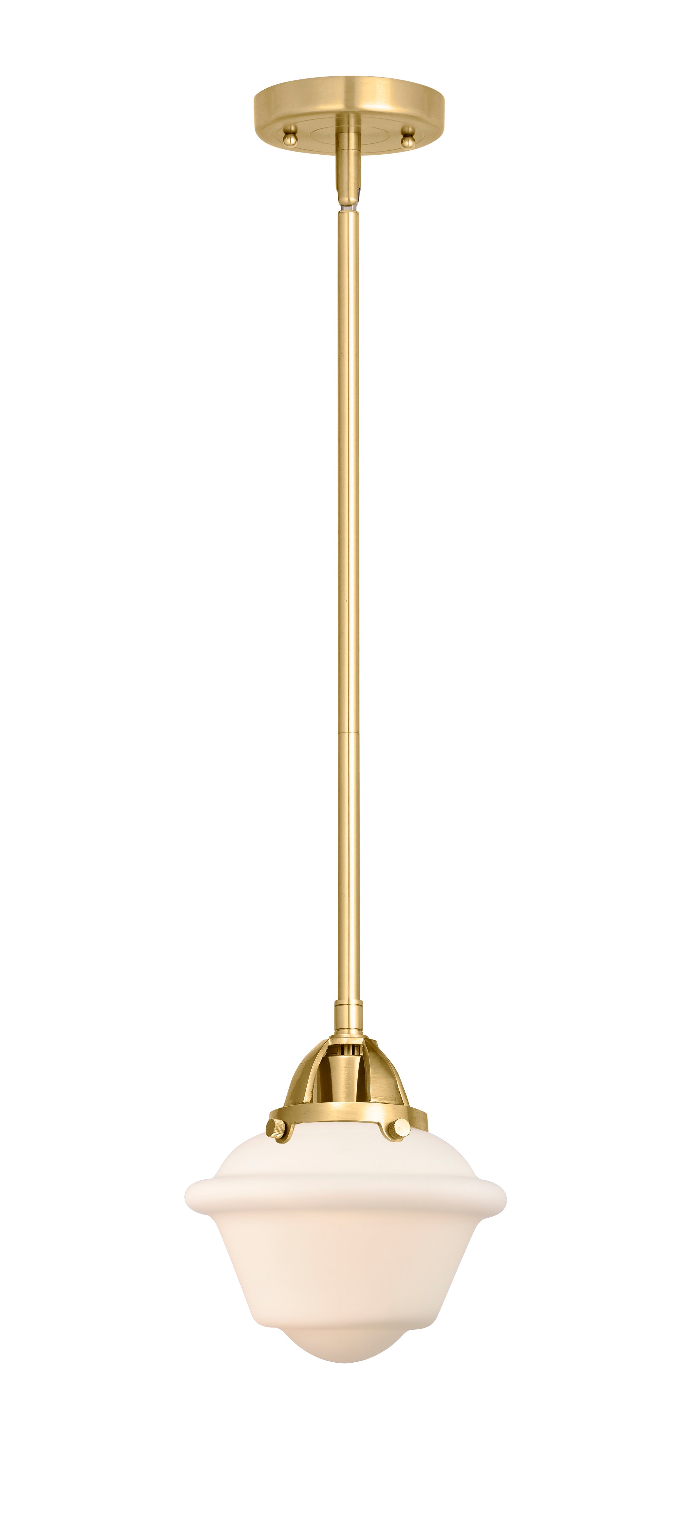 Nouveau 2 Mini Pendant Antique Copper Brass