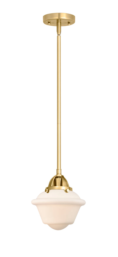 Nouveau 2 Mini Pendant Antique Copper Brass