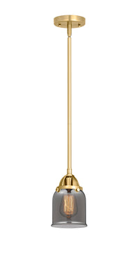 Nouveau 2 Mini Pendant Antique Copper Brass