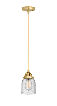 Nouveau 2 Mini Pendant Antique Copper Brass