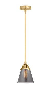 Nouveau 2 Mini Pendant Antique Copper Brass