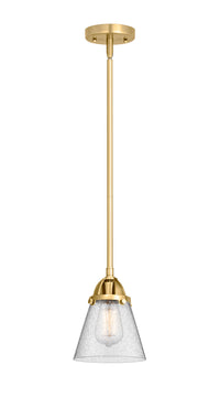 Nouveau 2 Mini Pendant Antique Copper Finish