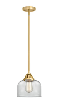 Nouveau 2 Mini Pendant Antique Copper Brass