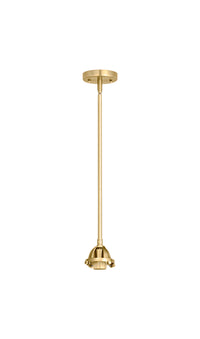 Nouveau 2 Mini Pendant Antique Copper Brass