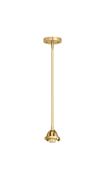 Nouveau 2 Mini Pendant Antique Copper Brass