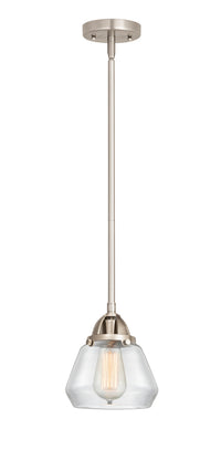 Nouveau 2 Mini Pendant Cast Brass Antique