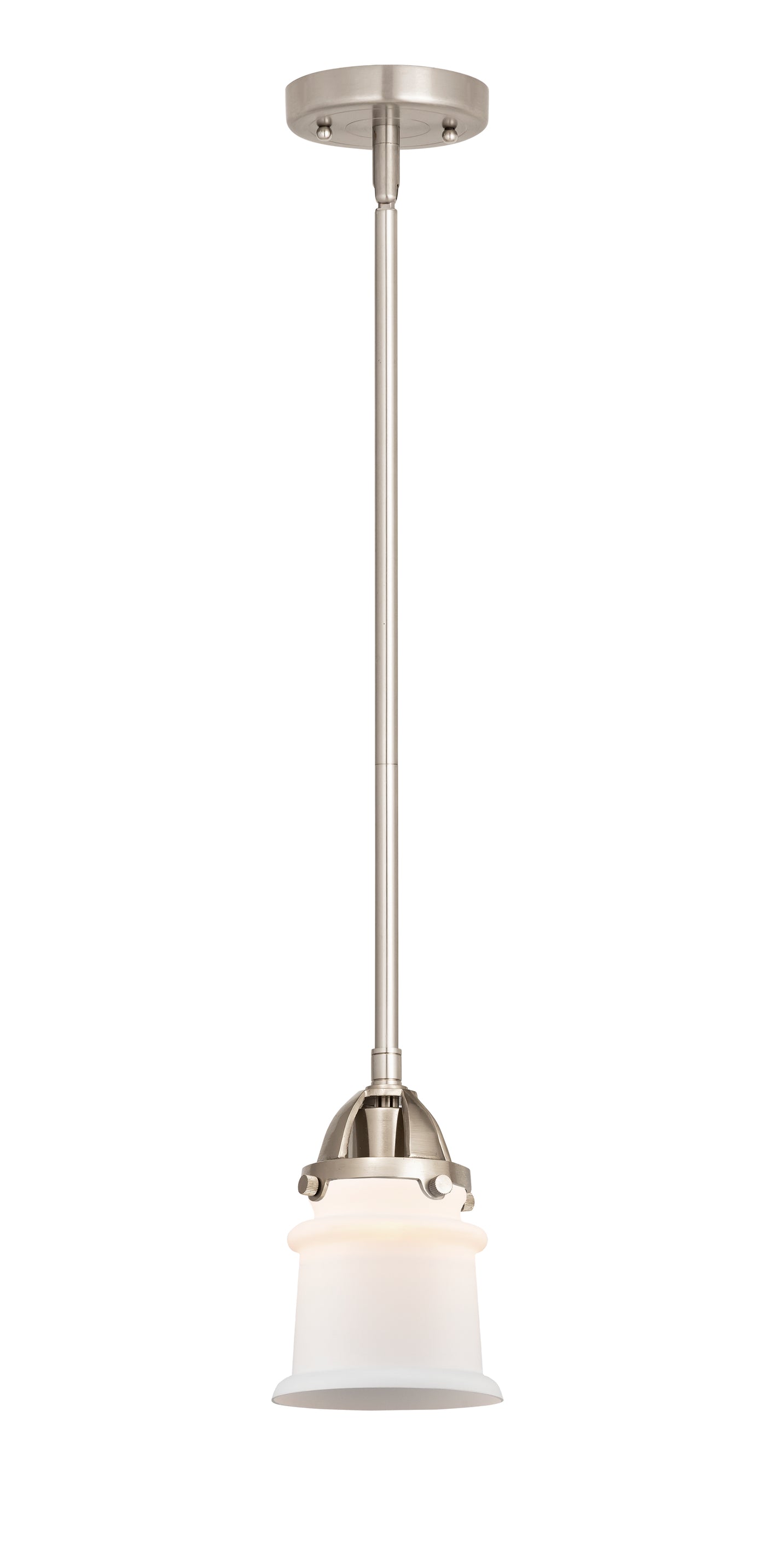 Nouveau 2 Mini Pendant Cast Brass Antique