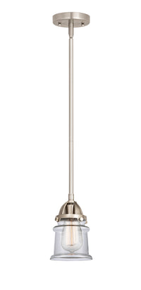 Nouveau 2 Mini Pendant Cast Brass Antique