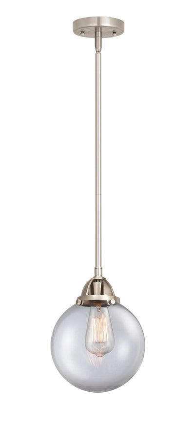 Nouveau 2 Mini Pendant Antique Copper Brass