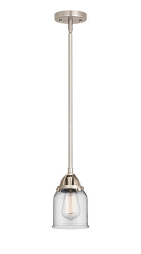 Nouveau 2 Mini Pendant Antique Copper Brass